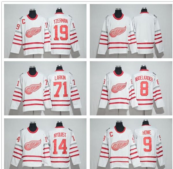 2017 hockey jerseys 100th anniversary detroit red wings 71 dylan larkin 9 gordie howe 19 steve yzerman 13 pavel datsyuk, Black;red
2017 hockey jerseys 100th anniversary detroit red wings 71 dylan larkin 9 gordie howe 19 steve yzerman 13 pavel datsyuk, Black;red