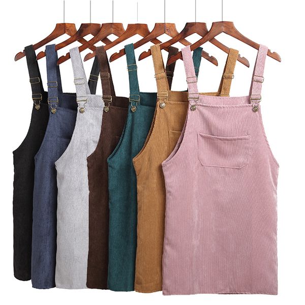 women's classic cute sheath adjustable straps mini overall square neck suspender mini bib overall pinafore corduroy jumper dress with p, Black;gray
women's classic cute sheath adjustable straps mini overall square neck suspender mini bib overall pinafore corduroy jumper dress with p, Black;gray