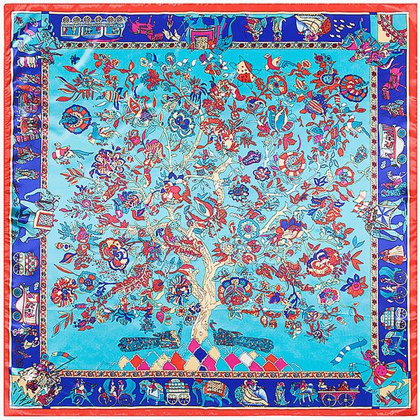 mai tong scarves 90cm * 90cm family name wind pachira ms. elephant silk scarves large square scarf 02, Blue;gray
mai tong scarves 90cm * 90cm family name wind pachira ms. elephant silk scarves large square scarf 02, Blue;gray