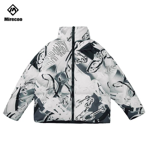 multi-chains print padded parka men hipster puffer down jacket men streetwear stand collar winter coat outwear 2019 windbreaker, Black
multi-chains print padded parka men hipster puffer down jacket men streetwear stand collar winter coat outwear 2019 windbreaker, Black