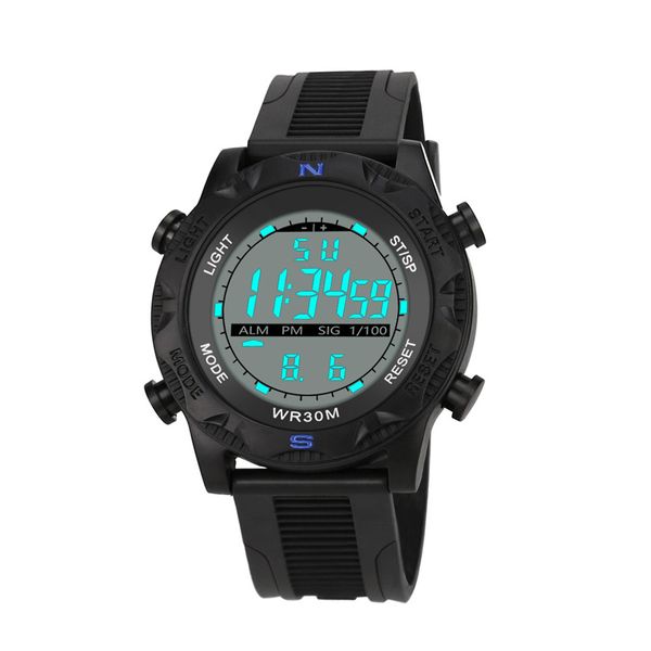 classic high-quality men's electronic watch led display silicone strap plastic male's date digital wrist watches montre homme, Slivery;brown
classic high-quality men's electronic watch led display silicone strap plastic male's date digital wrist watches montre homme, Slivery;brown
