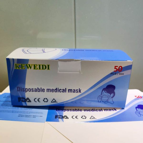 50 pcs disposable face masks thick 3-layer masks with earloops for salon, home use comfortable in stock mask
50 pcs disposable face masks thick 3-layer masks with earloops for salon, home use comfortable in stock mask