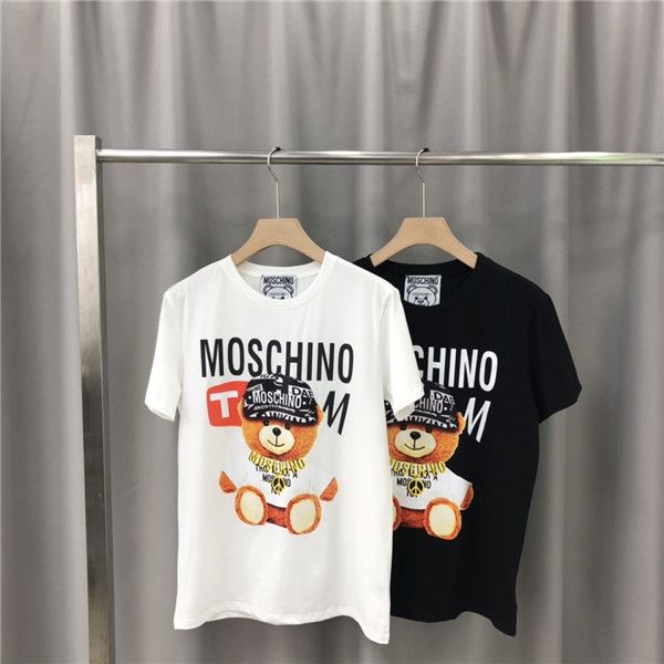 luxurious brands design moschinos tshirt short sleeve crewneck tee breathable men women lovers fashion bear print outdoor streetwear t-shirt, Gray;blue
luxurious brands design moschinos tshirt short sleeve crewneck tee breathable men women lovers fashion bear print outdoor streetwear t-shirt, Gray;blue