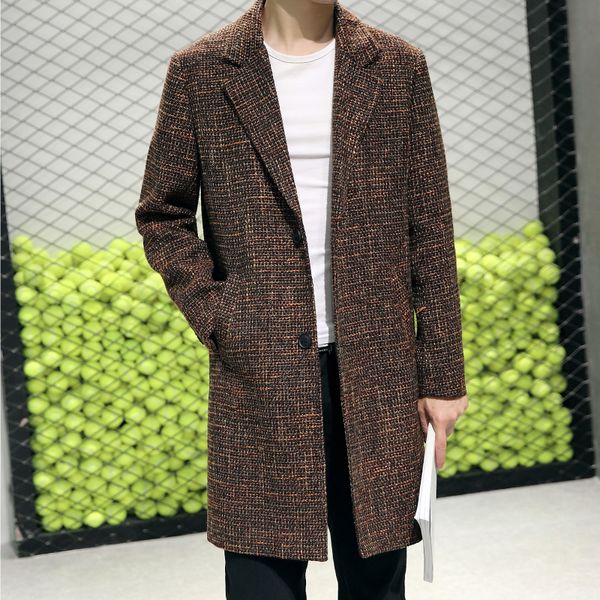 xiu luo 2019 winter fashion men wool blends cashmere coat long section woolen coat men loose casual trench jacket large size 6xl, Black
xiu luo 2019 winter fashion men wool blends cashmere coat long section woolen coat men loose casual trench jacket large size 6xl, Black
