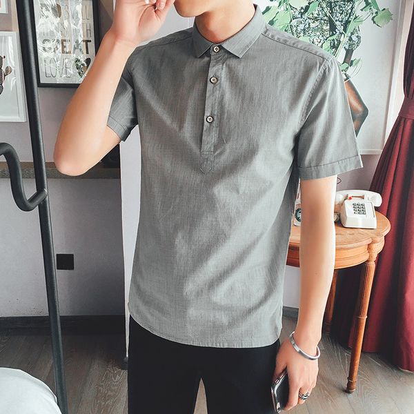 mrmt 2019 brand men's shirts cotton casual short sleeve shirt shirt for male clothing, White;black
mrmt 2019 brand men's shirts cotton casual short sleeve shirt shirt for male clothing, White;black