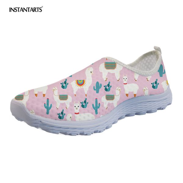 instantarts summer slip on sneakers women cute llamas cactus mesh flats shoes for girl lightweight loafers female zapatos mujer, Black
instantarts summer slip on sneakers women cute llamas cactus mesh flats shoes for girl lightweight loafers female zapatos mujer, Black