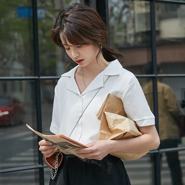 new vintage chiffon shirt female oversize women short sleeve girls blouse summer plus size women blouses femme blusas, White
new vintage chiffon shirt female oversize women short sleeve girls blouse summer plus size women blouses femme blusas, White