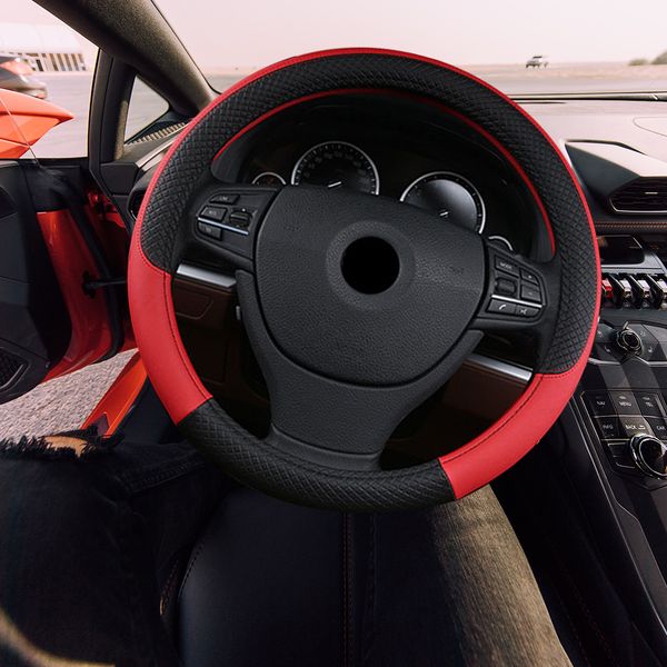 universal car steering wheel cover protection 38cm 1 pc fashion pu leather steering wheel case cover for summer winter
universal car steering wheel cover protection 38cm 1 pc fashion pu leather steering wheel case cover for summer winter