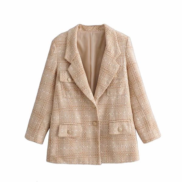 fashion elegant ladies lapel collar coat 2019 vintage stylish women khaki pockets plaid tweed jacket casual casaco femme, Black;brown
fashion elegant ladies lapel collar coat 2019 vintage stylish women khaki pockets plaid tweed jacket casual casaco femme, Black;brown
