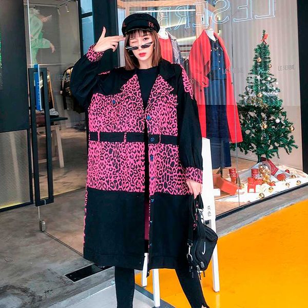 2020 spring streetwear plus size trench coat women vintage tassel leopard print windbreaker harajuku loose outwear autumn fy84, Tan;black
2020 spring streetwear plus size trench coat women vintage tassel leopard print windbreaker harajuku loose outwear autumn fy84, Tan;black