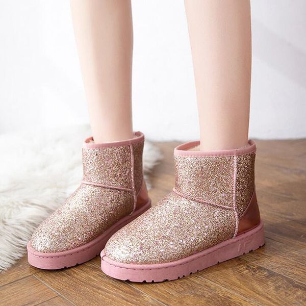 new women snow boots ankle boot women australia boots winter for warm botas mujer shoes woman w25, Black
new women snow boots ankle boot women australia boots winter for warm botas mujer shoes woman w25, Black