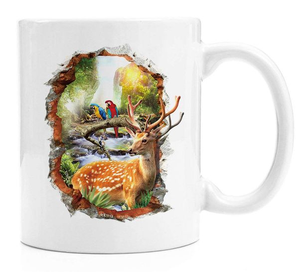 novelty coffee mug for men women, animal lover gifts mug tea cup white, microwave and dishwasher safe - cute deer 11oz dropship
novelty coffee mug for men women, animal lover gifts mug tea cup white, microwave and dishwasher safe - cute deer 11oz dropship
