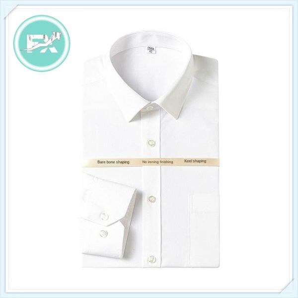 g. sky cvc80 branch liquid ammonia organizing business shirt men long sleeve anti-wrinkle wear work clothes formal wear shirt, White;black
g. sky cvc80 branch liquid ammonia organizing business shirt men long sleeve anti-wrinkle wear work clothes formal wear shirt, White;black
