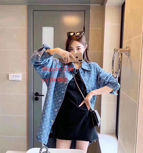 2019 women casual long sleeve loose blouse lapel denim shirt coat women turn-down collar regular woman clothing, White
2019 women casual long sleeve loose blouse lapel denim shirt coat women turn-down collar regular woman clothing, White