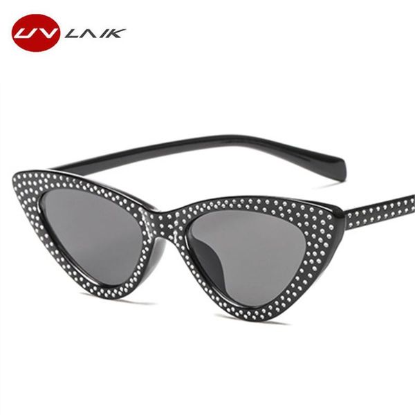 uvlaik women luxury cat eye sunglasses rhinestone small brand designer fashion sunglasses red vintage sunglass uv400, White;black
uvlaik women luxury cat eye sunglasses rhinestone small brand designer fashion sunglasses red vintage sunglass uv400, White;black