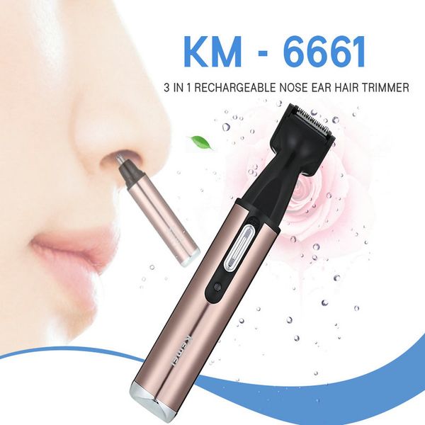 kemei km-6661 multifunction electric nose trimmer 3 in 1 electric barbier et marie barbe et tondeuse nez removal razor
kemei km-6661 multifunction electric nose trimmer 3 in 1 electric barbier et marie barbe et tondeuse nez removal razor