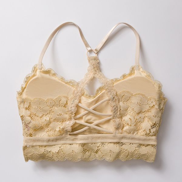 women fashion lace bralette padded seamless female bras beautiful back design femme brassiere black white girls intimates, Red;black
women fashion lace bralette padded seamless female bras beautiful back design femme brassiere black white girls intimates, Red;black