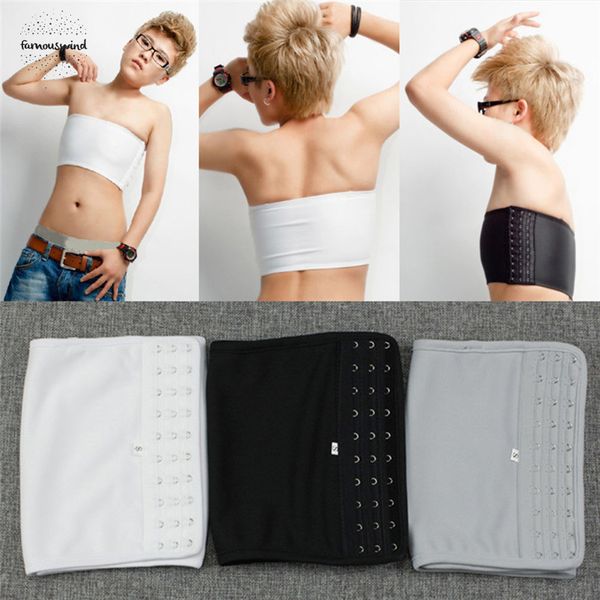 new casual strapless chest solid fashion breast binder trans tomboy cosplay drop shipping good quality, Black;white
new casual strapless chest solid fashion breast binder trans tomboy cosplay drop shipping good quality, Black;white