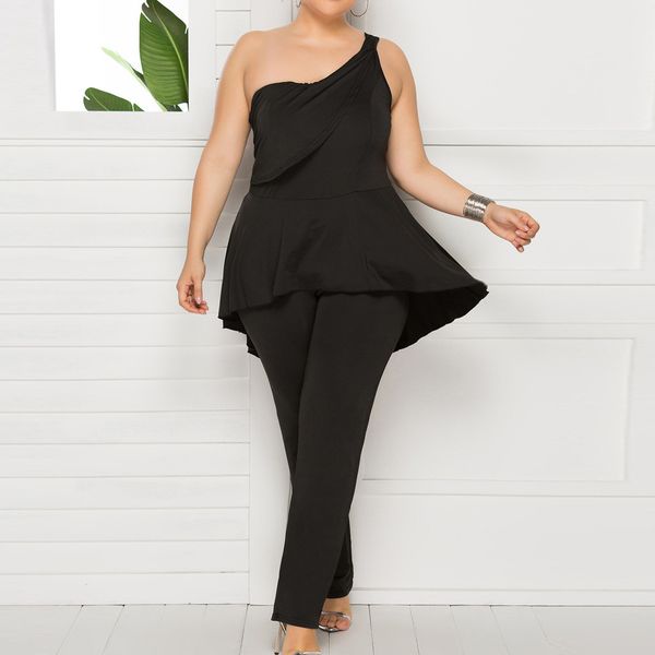 2019 popular plus size jumpsuit ruffle solid patchwork irregular loose jumpsuit one piece romper for women wholesale, Black;white
2019 popular plus size jumpsuit ruffle solid patchwork irregular loose jumpsuit one piece romper for women wholesale, Black;white