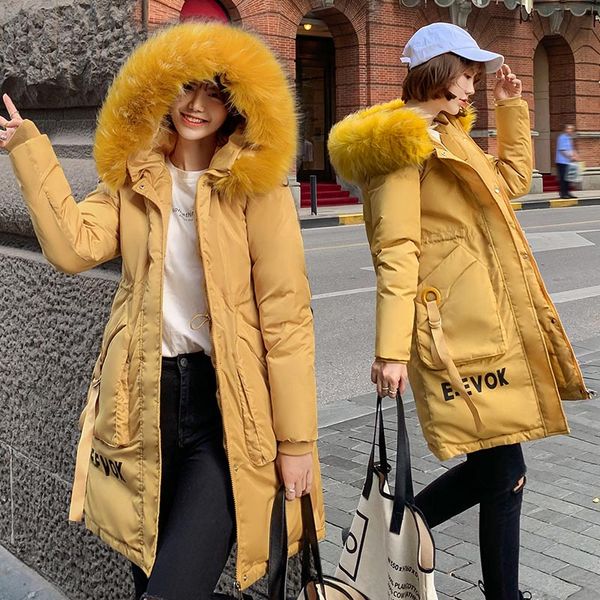 faux fur collar solid women parkas hooded fashion female winter coat letter print 2019 autumn winter casual ladies long outwear, Black
faux fur collar solid women parkas hooded fashion female winter coat letter print 2019 autumn winter casual ladies long outwear, Black