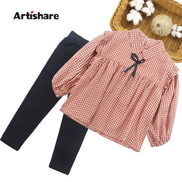 clothes for girls plaid shirt & pants 2pcs children's clothes for girls lantern sleeve girl fall fashion suits, White
clothes for girls plaid shirt & pants 2pcs children's clothes for girls lantern sleeve girl fall fashion suits, White