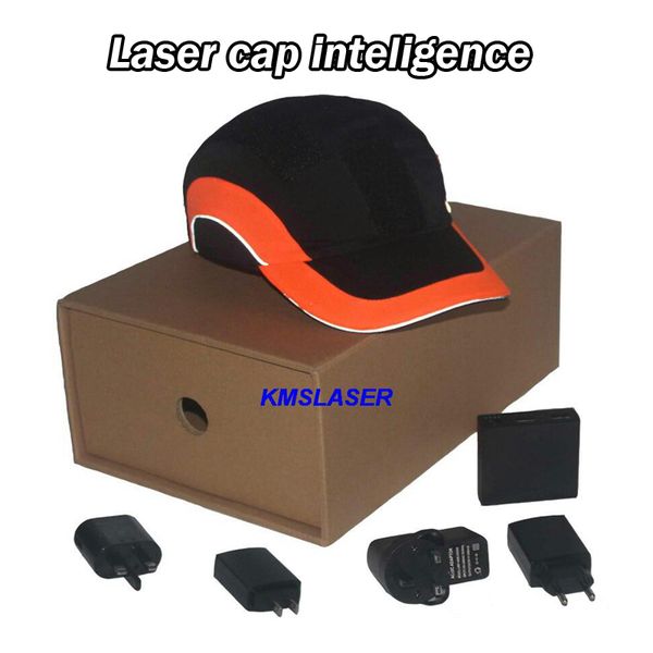 2018 new model hair regrowth 276 diodes 650nm laser cap anti-hair loss laser hair loser hair regrowth laser treatment device, Black