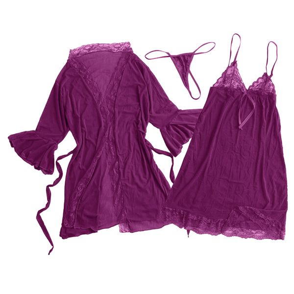 2020 spring women lingerie lace sleepwear camisole nightdress suit underwear pajama set long comfortable silk robe gown set, Black;red
2020 spring women lingerie lace sleepwear camisole nightdress suit underwear pajama set long comfortable silk robe gown set, Black;red