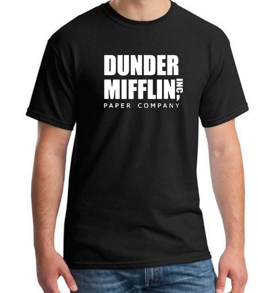 2018 мужская офисная телепередача с короткими рукавами dunder mifflin, бумажная футболка с круглым вырезом футболки мужские mc143, White;black
2018 мужская офисная телепередача с короткими рукавами dunder mifflin, бумажная футболка с круглым вырезом футболки мужские mc143, White;black