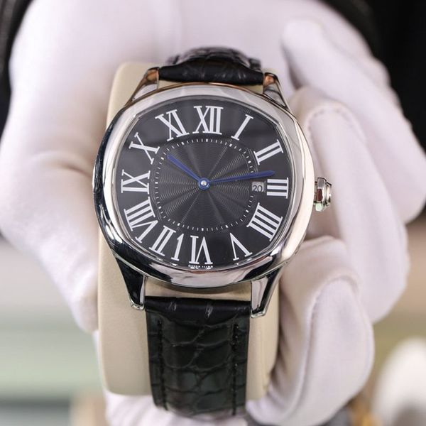 luxury drive de mens watch wgnm0007 automatic movement 40mm dial 316 stainless steel case leather watchband gentleman watch, Slivery;brown
luxury drive de mens watch wgnm0007 automatic movement 40mm dial 316 stainless steel case leather watchband gentleman watch, Slivery;brown