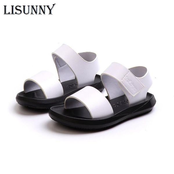 boys girls sandals kids sports sandals leather with buckles soft comfortable fashion children beach shoes summer, Black;red
boys girls sandals kids sports sandals leather with buckles soft comfortable fashion children beach shoes summer, Black;red