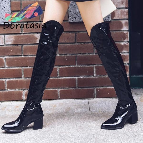 doratasia new fashion girl animal pattern thigh high boots over the knee boots women 2020 high heels woman shoes, Black
doratasia new fashion girl animal pattern thigh high boots over the knee boots women 2020 high heels woman shoes, Black