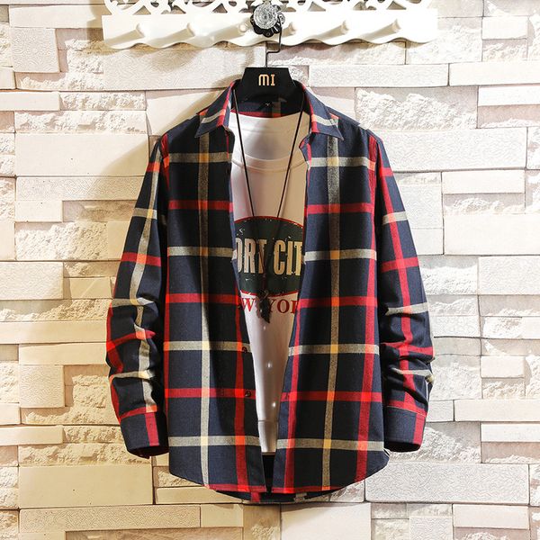 new summer fashion mens checkered shirts men fashion casual long sleeved printed shirt slim fit male social business dress shi, White;black
new summer fashion mens checkered shirts men fashion casual long sleeved printed shirt slim fit male social business dress shi, White;black