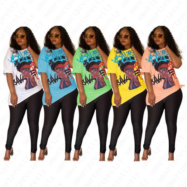 2020 women print designs t-shirt short sleeve oblique shoulder collar blouse pullover shirt girls summer casual long tees d52513, White 
2020 women print designs t-shirt short sleeve oblique shoulder collar blouse pullover shirt girls summer casual long tees d52513, White