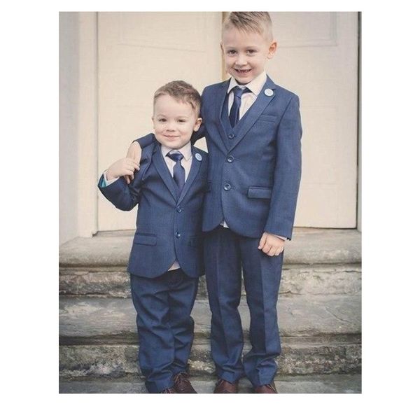 blue boy tuxedos 2019 two buttons notch lapel children suit kid wedding prom suits (jacket+pants+vest+tie), Black
blue boy tuxedos 2019 two buttons notch lapel children suit kid wedding prom suits (jacket+pants+vest+tie), Black