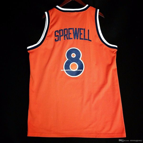 сшитые на 100% # 8 латрелл sprewell sewn hwc джерси мужская оранжевая майка размер xs-6xl сшитые баскетбольные майки ncaa, Black;blue
сшитые на 100% # 8 латрелл sprewell sewn hwc джерси мужская оранжевая майка размер xs-6xl сшитые баскетбольные майки ncaa, Black;blue