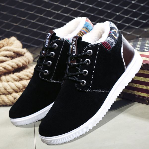 mens boots snow winter boots men winter shoes warm ankle warm casual shoes men plush sneakers, Black
mens boots snow winter boots men winter shoes warm ankle warm casual shoes men plush sneakers, Black