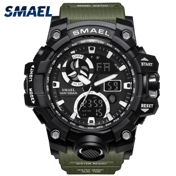 army watches brand digital backlight relogio masculino watch men led wristwatches 1545c watch men waterproof, Slivery;brown
army watches brand digital backlight relogio masculino watch men led wristwatches 1545c watch men waterproof, Slivery;brown