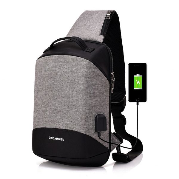 2019 spring new creative chest bag usb charging fashion wear-resistant anti-theft chest bag backpack
2019 spring new creative chest bag usb charging fashion wear-resistant anti-theft chest bag backpack