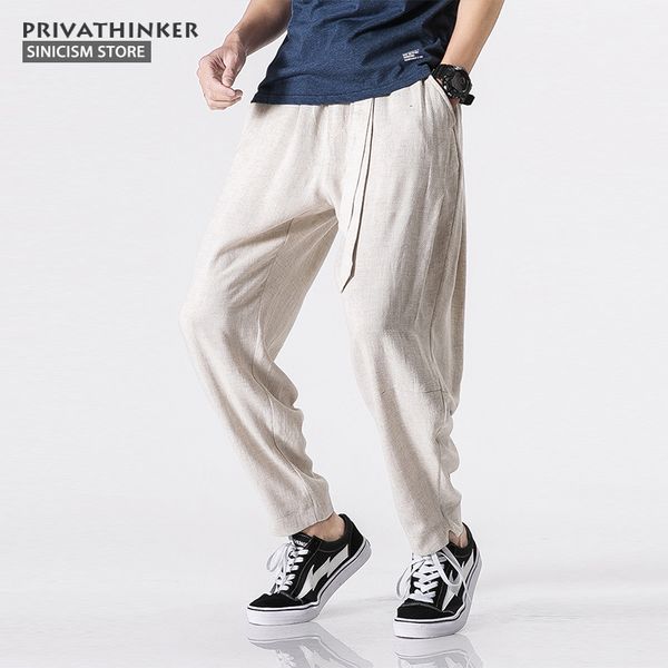 sinicism store size plus 5xl cotton linen harem pants men belt jogger pants male trousers chinese traditional cloths, Black
sinicism store size plus 5xl cotton linen harem pants men belt jogger pants male trousers chinese traditional cloths, Black