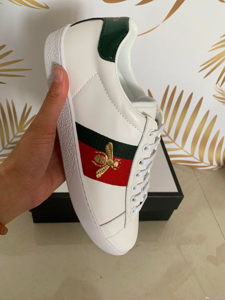2019-2020 new designer mens shoes women designer outdoor sports shoes men's casual ace shoes bee stripe without box size t07, Black
2019-2020 new designer mens shoes women designer outdoor sports shoes men's casual ace shoes bee stripe without box size t07, Black