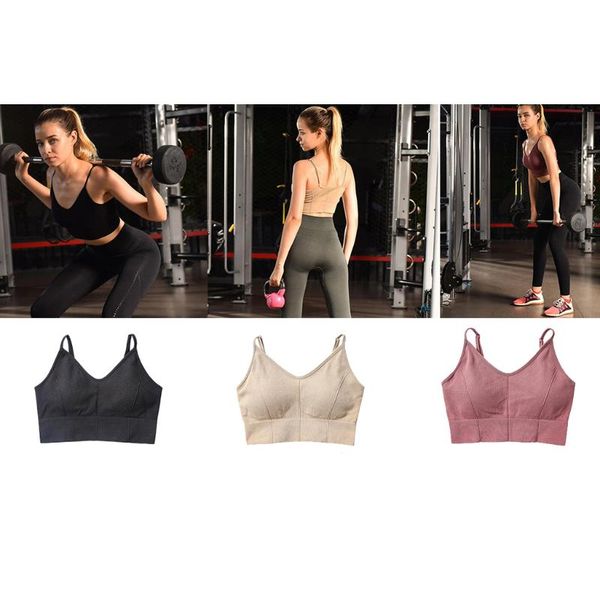 quick dry sports bra fitness underwear women seamless bralette padded gym fitness bras workout tank top, White;black
quick dry sports bra fitness underwear women seamless bralette padded gym fitness bras workout tank top, White;black