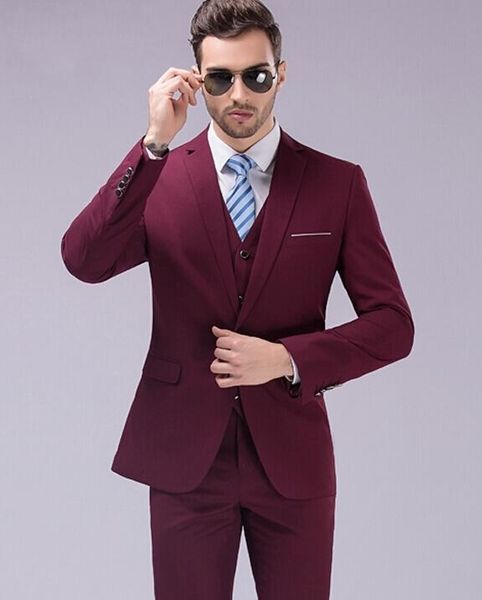 watermelon red slim fit groom tuxedos notch lapel center vent groomsmen mens wedding dresses excellent man suit(jacket+pants+vest, Black;gray
watermelon red slim fit groom tuxedos notch lapel center vent groomsmen mens wedding dresses excellent man suit(jacket+pants+vest, Black;gray