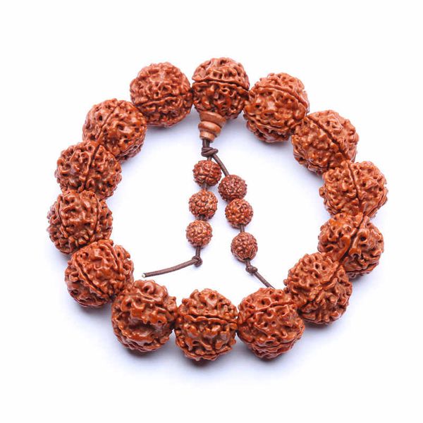 bro853 nepal five heads big rudraksha bodhi seeds bracelets tibetan buddhist prayer beads mala big beads for man, Black
bro853 nepal five heads big rudraksha bodhi seeds bracelets tibetan buddhist prayer beads mala big beads for man, Black