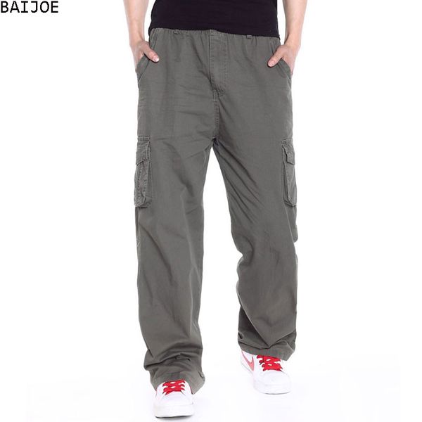 2019 new summer men cargo pants overall baggy army green pant workman tactical loose trousers men's long pants plus size xl-6xl, Black
2019 new summer men cargo pants overall baggy army green pant workman tactical loose trousers men's long pants plus size xl-6xl, Black