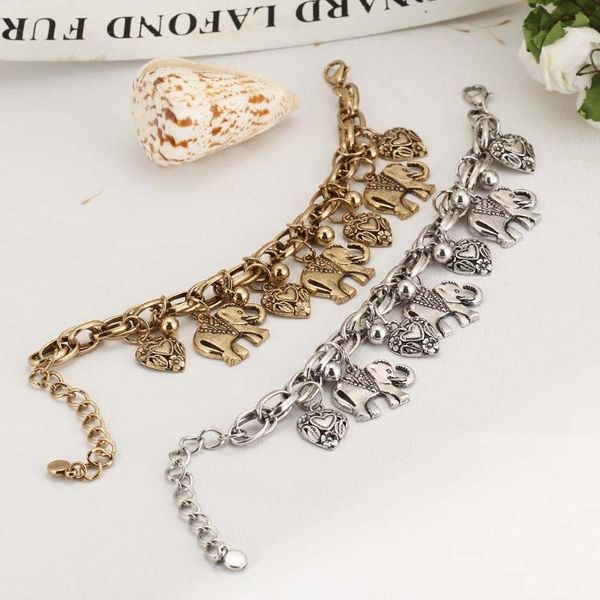 vintage antique silver plated elephant anklet for women summer fashion jewelry bangle foot jewelry gift 1pcs, Red;blue
vintage antique silver plated elephant anklet for women summer fashion jewelry bangle foot jewelry gift 1pcs, Red;blue