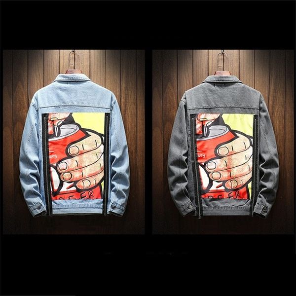 autumn korean style chic jeans coat men's trend versatile jacket students long sleeve hong kong style bf harajuku jacket, Black;brown
autumn korean style chic jeans coat men's trend versatile jacket students long sleeve hong kong style bf harajuku jacket, Black;brown