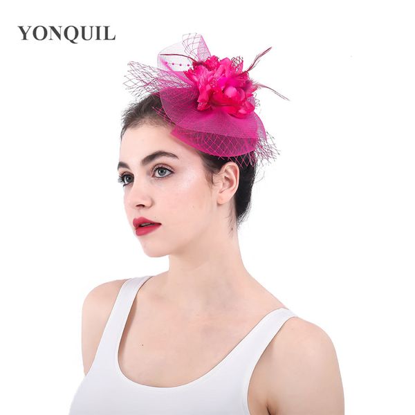 elegant wedding veil feather fascinator hats married bridal mesh hair clips flower feather headpiece church hair accesories
elegant wedding veil feather fascinator hats married bridal mesh hair clips flower feather headpiece church hair accesories