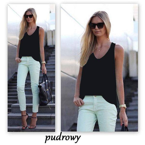 summer women tanks blouses 2017 new casual chiffon silk blouse slim sleeveless v-neck blusa feminina shirts solid 6 colors, White
summer women tanks blouses 2017 new casual chiffon silk blouse slim sleeveless v-neck blusa feminina shirts solid 6 colors, White