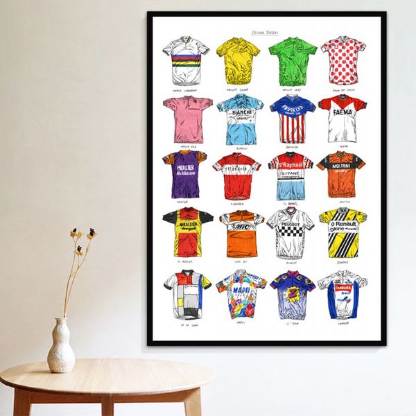 poster prints cycling sport shirt jerseys collection collage art art canvas oil painting wall pictures living room home decor
poster prints cycling sport shirt jerseys collection collage art art canvas oil painting wall pictures living room home decor