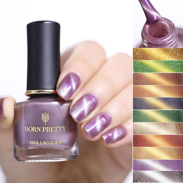 born pretty 6ml nail polish foggy cat eyes gold silver glitter colorful nail art manicure varnish art design
born pretty 6ml nail polish foggy cat eyes gold silver glitter colorful nail art manicure varnish art design